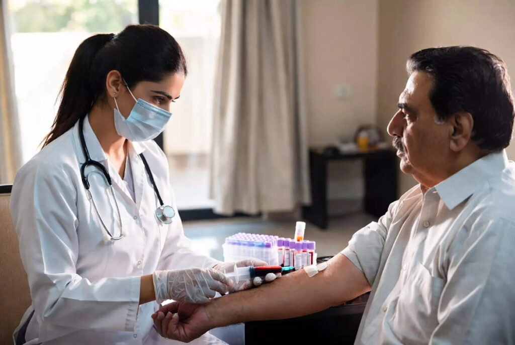 lab test at home lahore