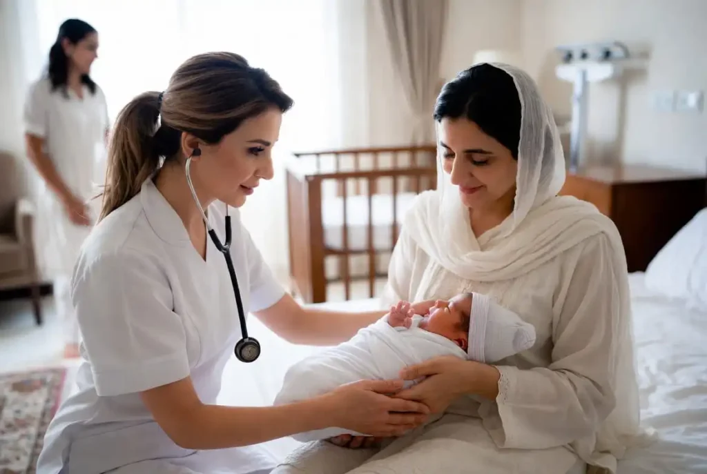 mother and baby care